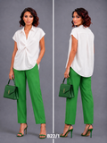 Satin Twisted Design Top