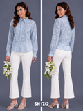 SHIRT_EMBROIDERED_POWDER BLUE