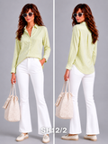 SHIRT_SELF STRIPED_GREEN