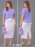 Textured Side Button T- shirt