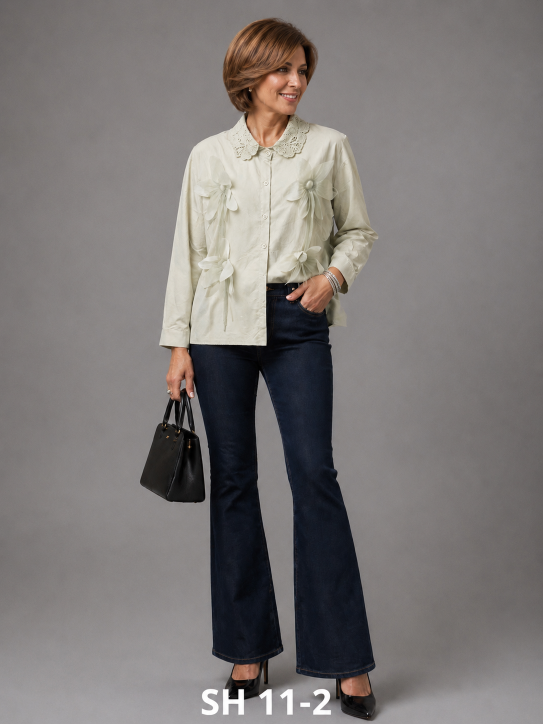SHIRT_RIBBONS_SAGE GREEN