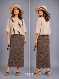 T - SHIRT_PATCHWORK_BROWN