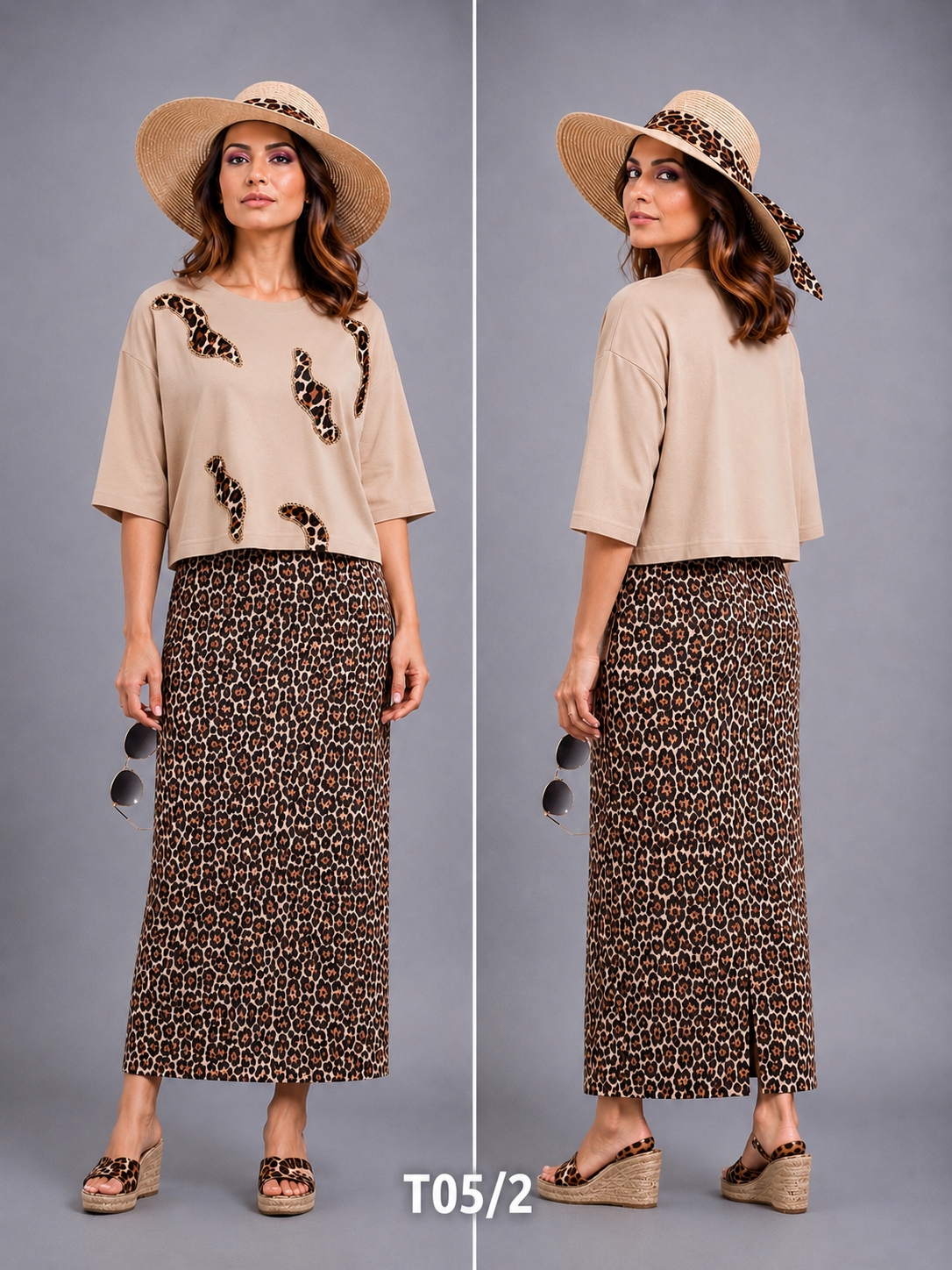 T - SHIRT_PATCHWORK_BROWN