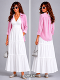 SHIRT_SELF STRIPED_MAGENTA