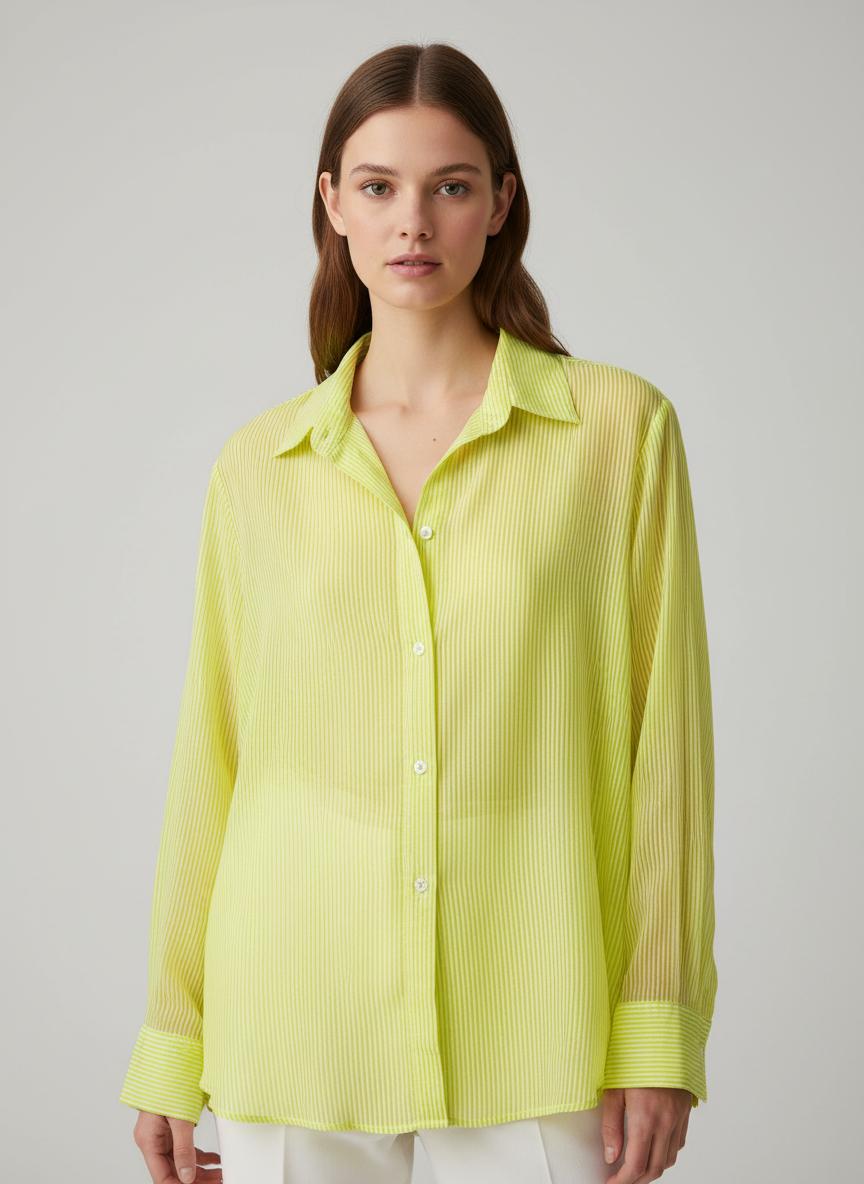 Yellow Cotton shirt
