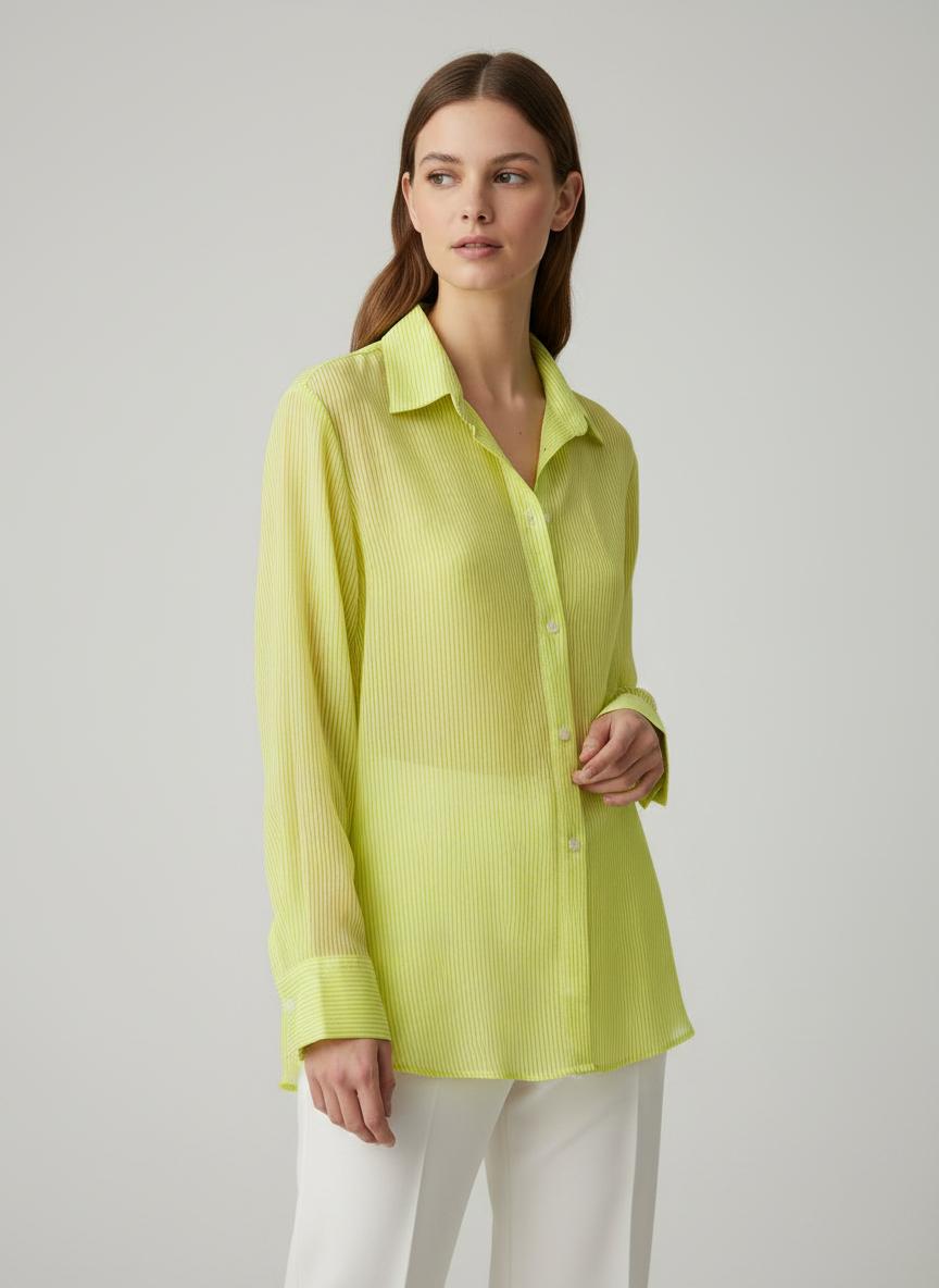 Yellow Cotton shirt
